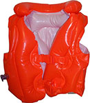 Надувной жилет Intex Делюкс, красный жилет для плавания бествей 41 30 см 3 6 лет тропики 32069