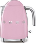 Чайник электрический Smeg KLF 03 PKEU розовый тостер smeg tsf 01 pkeu розовый