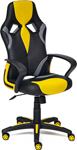 фото Кресло tetchair runner (кож/зам/ткань черный/жёлтый 36-6/tw 27/tw-12)