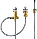 

Скрытая часть смесителя Hansgrohe на 3 отверстия на борт ванны 13 439 180