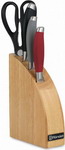 Набор ножей, ножницы и подставка Rondell Dart RDA-1358 - фото 1