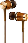 

Наушники проводные внутриканальные JVC WOOD HA-FW7-T-F золотой
