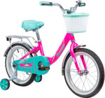Велосипед Novatrack 167AANCONA.PN9 16'' детский велосипед novatrack candy 16 год 2019 розовый