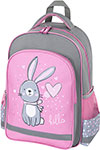 Рюкзак для начальной школы Пифагор SCHOOL ''Adorable bunny'' 38x28х14 см 270654