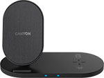 Беспроводное з/у Canyon 2-в-1 WS-202 CNS-WCS202B) 10W черный