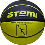 Мяч баскетбольный Atemi размер 7, резина, 8 панелей, BB11, окружность 75-78 см, клееный
