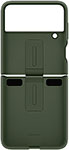 Чехол для смартфона Samsung Z Flip4 Silicone Cover with Ring khaki EF-PF721TGEGRU - фото 1