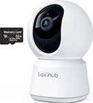 Wi-Fi камера Laxihub P2 + карта памяти 32GB, Speed 12S ip камера ritmix ipc 203 tuya