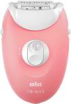

Эпилятор Braun S3 SE 3-176 FLMG Silk-epil белый/розовый