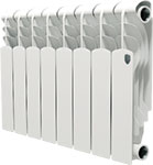 Водяной радиатор отопления Royal Thermo Revolution Bimetall 350 - 8 секц. - фото 1