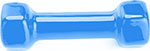 Гантель  Bradex обрезиненная 2 кг, синяя SF 0162 гантель гексагональная обрезиненная lite weights 9 кг 3185lw