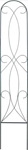 Шпалера Лиана неразборная «Элегия» ЗШ-589 шпалера 194 × 47 × 1 см металл зелёная калинка