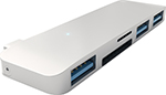 

USB-хаб Satechi Type-C USB Hub для Macbook с портом USB-C серебристый (ST-TCUHS)