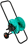 Катушка для шланга на колесах Sturm (3015-17-22), намотка 45 м, шланг 1/2 катушка для шланга sturm 3015 17 23 алюминевая рама намотка 30 м шланг 1 2