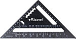 Угольник Sturm (2020-07-170) 170 мм, алюминиевый сплав, черная оксидация, белая шкала
