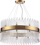 Люстра подвесная Odeon Light HALL, бронзовый/стекло/прозрачный (4722/18) винтаж бронзовый кварцевый шаровое стекло карманные часы ожерелье