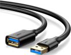 

Кабель Ugreen US129 (10368) USB 3.0 Extension Male Cable, 1 м, черный