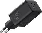 

СЗУ для мобильных устройств Baseus Cube, USB-C+A, 30W, черный (P10111404113-00)