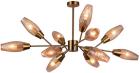 

Люстра потолочная Escada Desire (10165/12PL Copper), Медь/янтарный