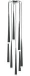 

Люстра подвесная Lightstar Meta Duovo 807087, Черный/хром