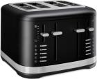 

Тостер KitchenAid 5KMT4109EBM, 4 отделения, матовый черный