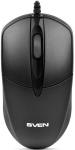 Проводная мышь Sven RX-112 (USB, черная, 2+1кл., 800DPI) (SV-03200112UB)