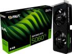 

Видеокарта Palit GeForce RTX 5060Ti DUAL 8GB (NE7506T019P1-GB2062D), Черный