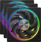 

Вентилятор для корпуса 4FAN F66 Black 120mm 3 in 1 (F6612B3)