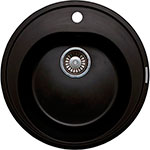 Кухонная мойка LAVA R.2 (LAVA чёрный металлик) гриль контактный steba steba fg 120 чёрный металлик