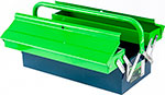 Ящик для инструмента Сибртех 90750 430х200х160 мм, три секции, металлический металлический ящик для инструмента сибртех