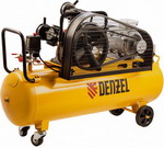 Компрессор Denzel 58118 BCW3000-T/100 компрессор воздушный denzel dl1100 230 в 1 1 квт 8 бар поршневой ременный