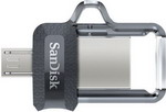 

Флеш-накопитель Sandisk Dual Ultra 64ГБ (150МБ/с, m3.0) SDDD3-064G-G46, Серый