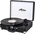

Виниловый проигрыватель Alive Audio GLAM Noir c Bluetooth AAGLM01NR