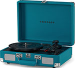 

Виниловый проигрыватель Crosley CRUISER PLUS Teal c двухсторонним Bluetooth (CR8005F-TL4)