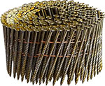 Гвозди барабанные Fubag для N90C 2.87x75 мм кольцевая накатка 250 шт.