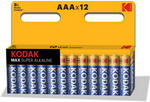 

Батарейка Kodak MAX LR03 BL12 K3A-12) 12шт