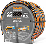 Шланг садовый Daewoo Power Products UltraGrip диаметром 3/4 (19мм) длина 25 метров шланг daewoo ultragrip dwh5134 диаметром 3 4 19мм длина 25 метров