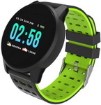 фото Часы qumann qsw 01 black/green 15012