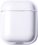 Чехол для наушников Eva Apple AirPods 1/2 - Прозрачный (CBAP24TR) - фото 1