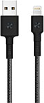 Кабель Zmi USB/Lightning MFi 100 см (AL803) черный сетевое зарядное устройство borofone ba49a usb 2 1 а кабель lightning 1 м белое
