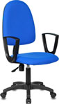 

Кресло Бюрократ CH-1300N синий Престиж_plus 3C06 крестовина пластик