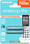 

Аккумулятор Panasonic Eneloop Lite AAA 550 2BP (BK-4LCCE/2DE)