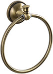 Полотенцедержатель кольцо Grampus Alfa (GR-9511) держатель для полотенец grampus alfa античная латунь