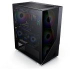 Компьютерный корпус Formula V-LINE 7713 черный без БП ATX 3x120mm 6x140mm 2xUSB2.0 1xUSB3.0 audio bott PSU