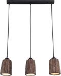 

Подвесной светильник Lussole LSP-9863, Черный/коричневый