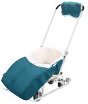 

Санки Ника Nikki 3Н, с набором аксессуаров (N3H синий меланж)