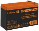 

Батарея для ИБП ExeGate HRL 12-9 (12V, 9Ah, 1234W, клеммы F2), EX285659RUS, Черный