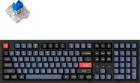 

Беспроводная механическая клавиатура Keychron QMK, K10 Pro, 108 клавиш, Hot-Swap, Keychron K pro Blue Switch, Черный