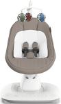 

Кресло-качалка UPPAbaby mamaRoo Wells - Dark Taupe Melange (2001-MRO-EU-WEL), Серо-бежевый