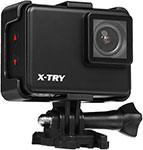 Экшн-камера X-TRY XTC402 REAL 4K/60FPS WDR WiFi POWER экшн камера x try xtc260 rc real 4k wi fi standart